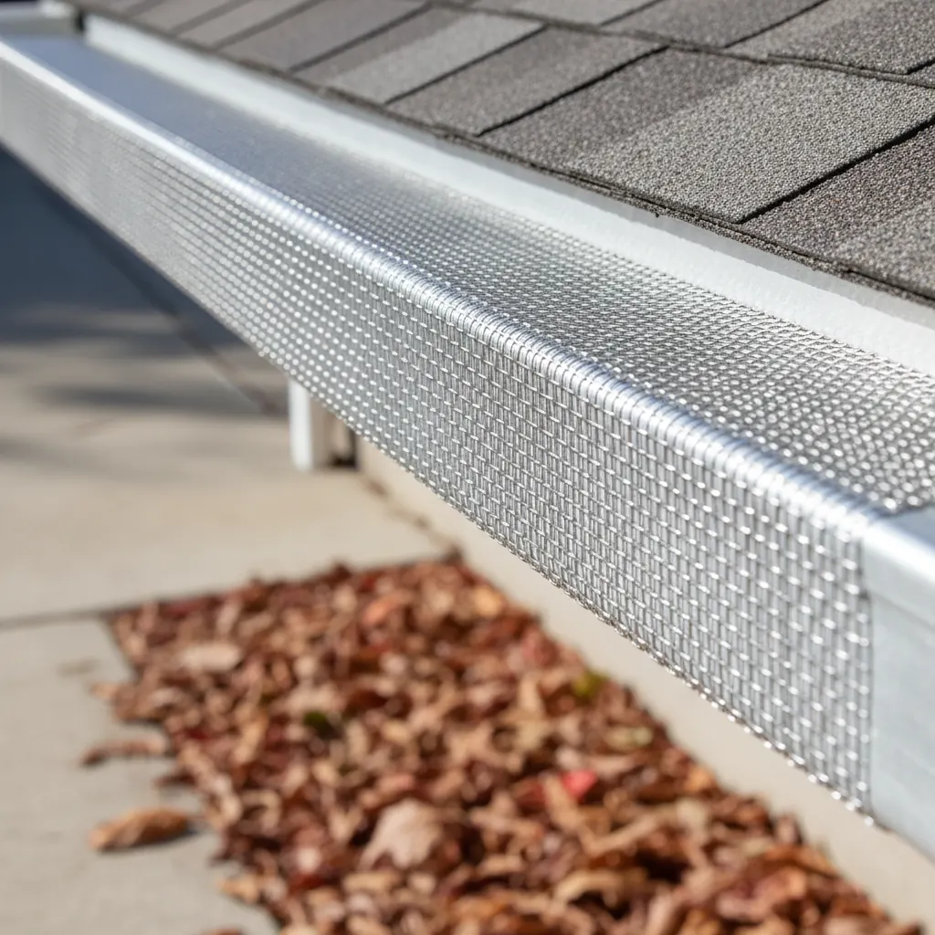 Illustrative gutter guards example