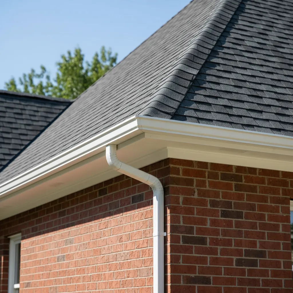 Illustrative gutter replacement example