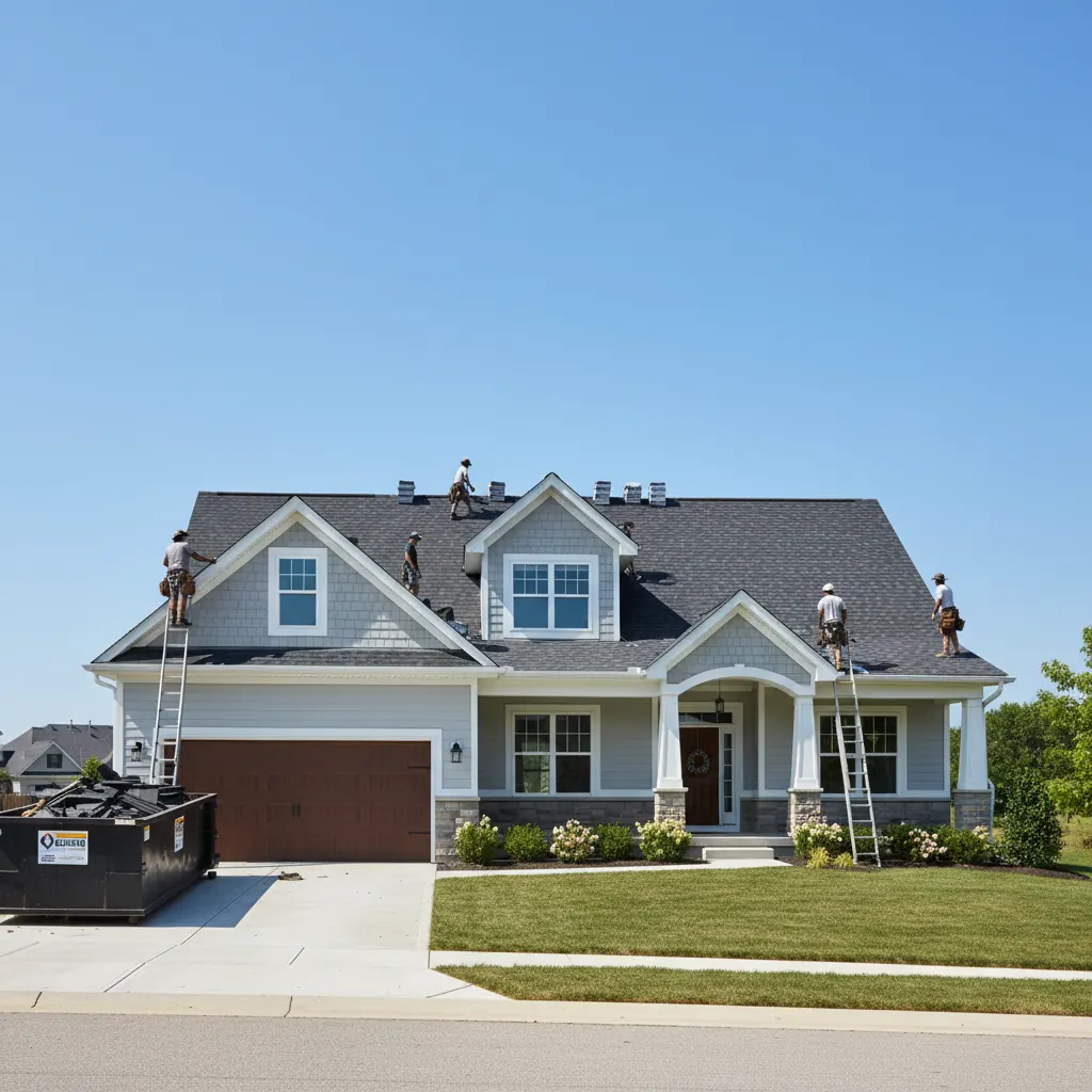 Illustrative roofing services example