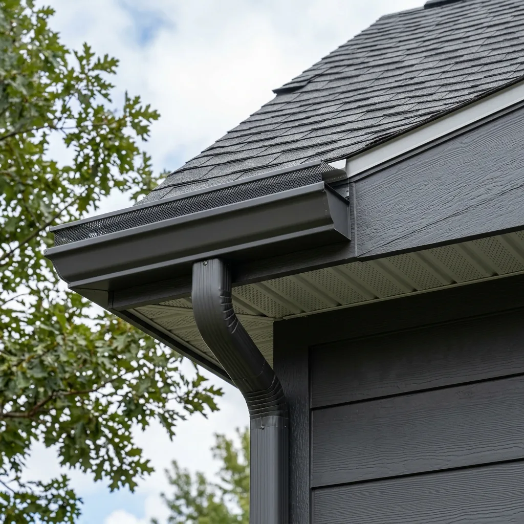Roofing Cincinnati seamless gutter installation